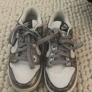 Silver & Black Nike Dunks